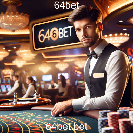 A Experiência do Cassino Ao Vivo no 64bet